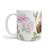 Highland Cattle (Cow) Print 360 White Mug