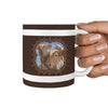 Guernsey Cattle (Cow) Print 360 White Mug