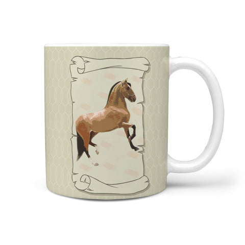 Paso Fino Horse Print 360 White Mug