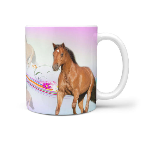 Amazing Missouri Fox Trotter Horse Print 360 White Mug