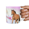 Amazing Missouri Fox Trotter Horse Print 360 White Mug