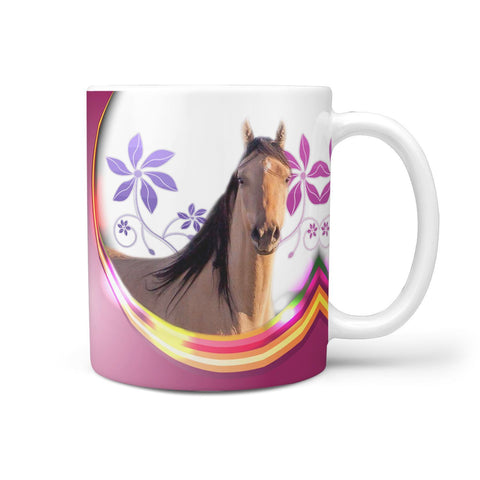 Amazing Kiger mustang Horse Print 360 White Mug