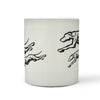 Greyhound Dog Vector Print 360 Mug