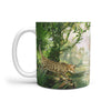 Bengal Cat In Jungle Print 360 Mug