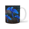 Hyacinth Macaw Parrot Print 360 Mug