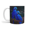 Hyacinth Macaw Parrot Print 360 Mug