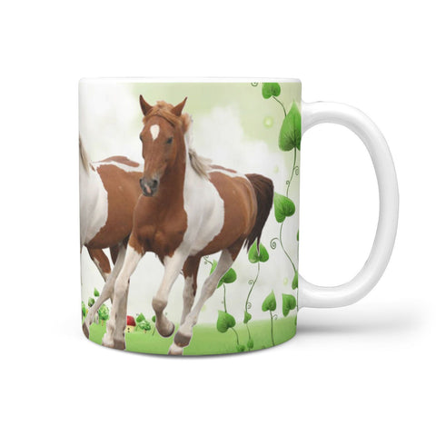 Amazing Horse Print 360 White Mug