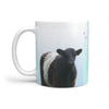 Galloway Cattle (Cow) Print 360 White Mug