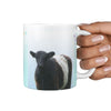 Galloway Cattle (Cow) Print 360 White Mug