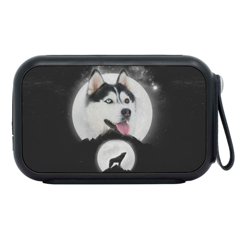 Siberian Husky Print Bluetooth Speaker