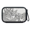 Sphynx cat Mount Rushmore Print Bluetooth Speaker