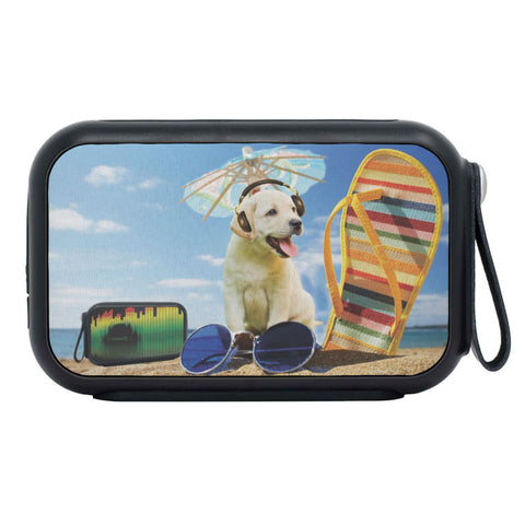 Cute Labrador Retriever Print Bluetooth Speaker