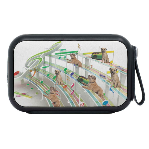 Border Terrier Print Bluetooth Speaker