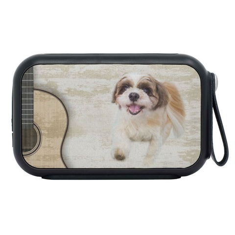 Shih Tzu Dog Print Bluetooth Speaker