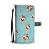 Personalized Husky Dog Wallet Phone Case