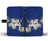 Siberian Husky Dog Art Print Wallet Case-Free Shipping