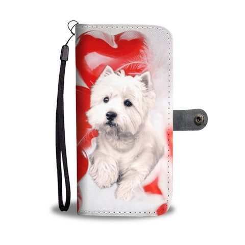 West Highland White Terrier Wallet Case- Free Shipping