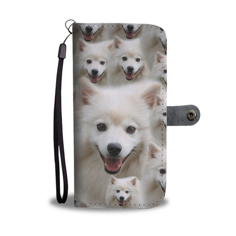 American Eskimo Dog Print Wallet Case-Free Shipping