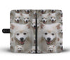 American Eskimo Dog Print Wallet Case-Free Shipping