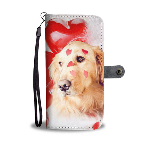 Golden Retriever Wallet Case- Free Shipping