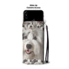 Old English Sheepdog Print Wallet Case-Free Shipping