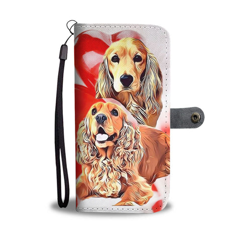 Cocker Spaniel Wallet Case- Free Shipping