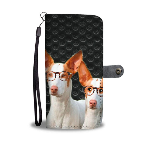 Ibizan Hound Dog Print Wallet Case-Free Shipping