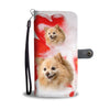 Pomeranian Dog Wallet Case- Free Shipping