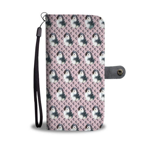 Havanese Pattern Print Wallet Case-Free Shipping