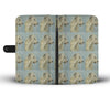 Irish Wolfhound Dog Patterns Print Wallet Case-Free Shipping