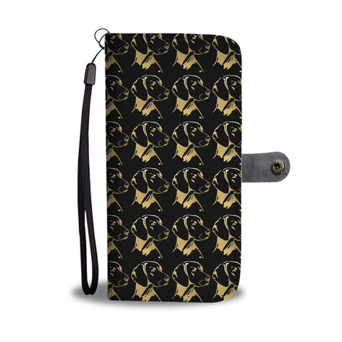 Vizsla Dog Pattern Print Wallet Case-Free Shipping