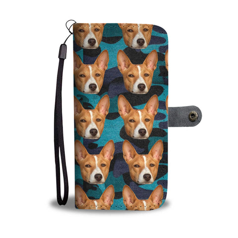 Basenji Dog Print Wallet Case-Free Shipping