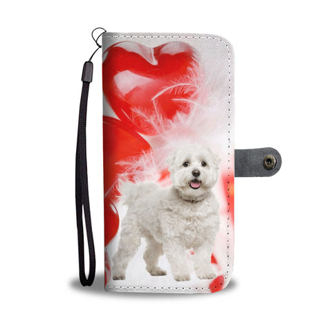 Maltese Dog Wallet Case- Free Shipping