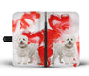 Maltese Dog Wallet Case- Free Shipping