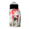 Pug Puppies Print Wallet Case- Free Shipping