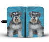 Miniature Schnauzer Print Wallet Case-Free Shipping