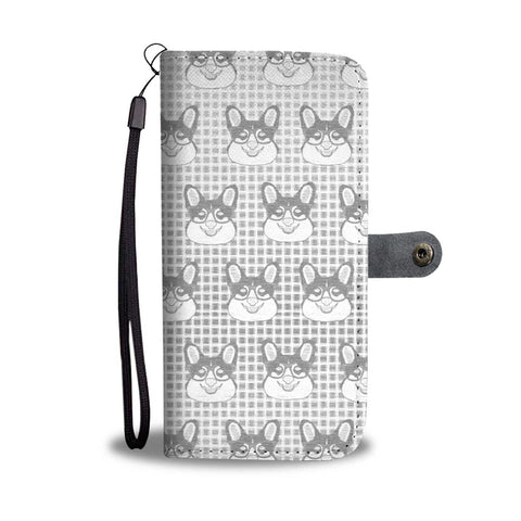 Pembroke Welsh Corgi Patterns Print Wallet Case-Free Shipping