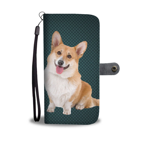 Cardigan Welsh Corgi Dog Print Wallet Case-Free Shipping