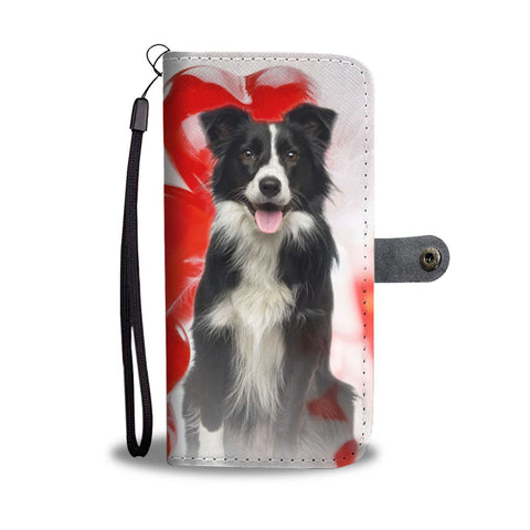 Border Collie Wallet Case- Free Shipping