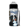 Bernese Mountain Dog Print Wallet Case-Free Shipping