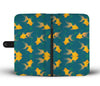 Yellow Fish Print Wallet Case-Free Shipping