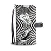 Black & White Snake Print Wallet Case-Free Shipping