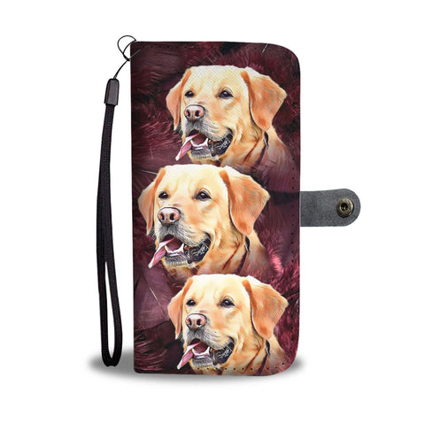 Lovely Labrador Retriever Wallet Case- Free Shipping