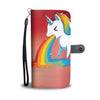 Unicorn Rainbow Print Wallet Case-Free Shipping