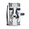 Sketch of Cow Print Wallet Case-Free Shipping