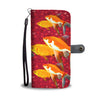 Lovely GoldFish Print Wallet Case-Free Shipping