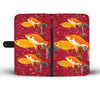 Lovely GoldFish Print Wallet Case-Free Shipping