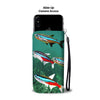 Amazing Neon Tetra Fish Print Wallet Case-Free Shipping