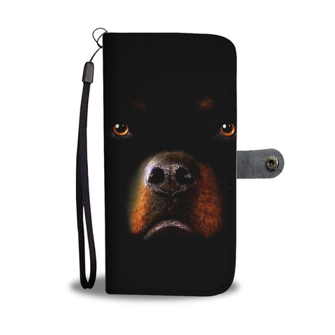 Amazing Rottweiler Dog Print Wallet Case-Free Shipping