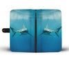 Shark Print Wallet Case- Free Shipping